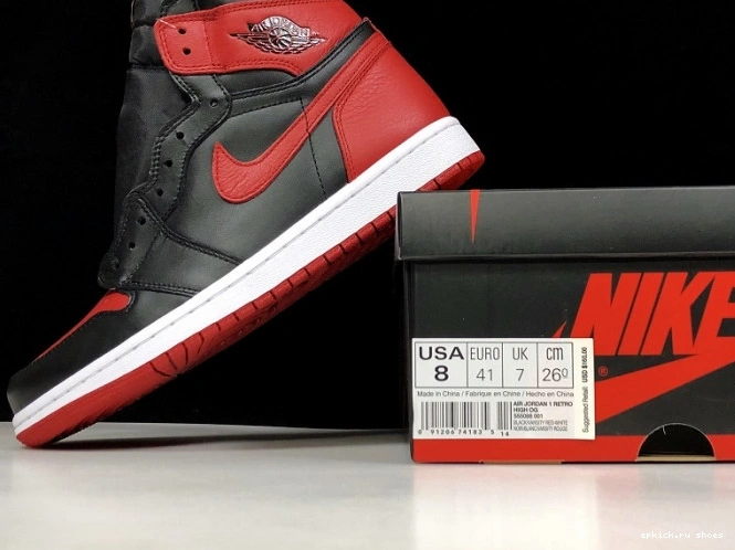 Cheap Banned OG Air Retro 555088-001 High Jordan 1 0713